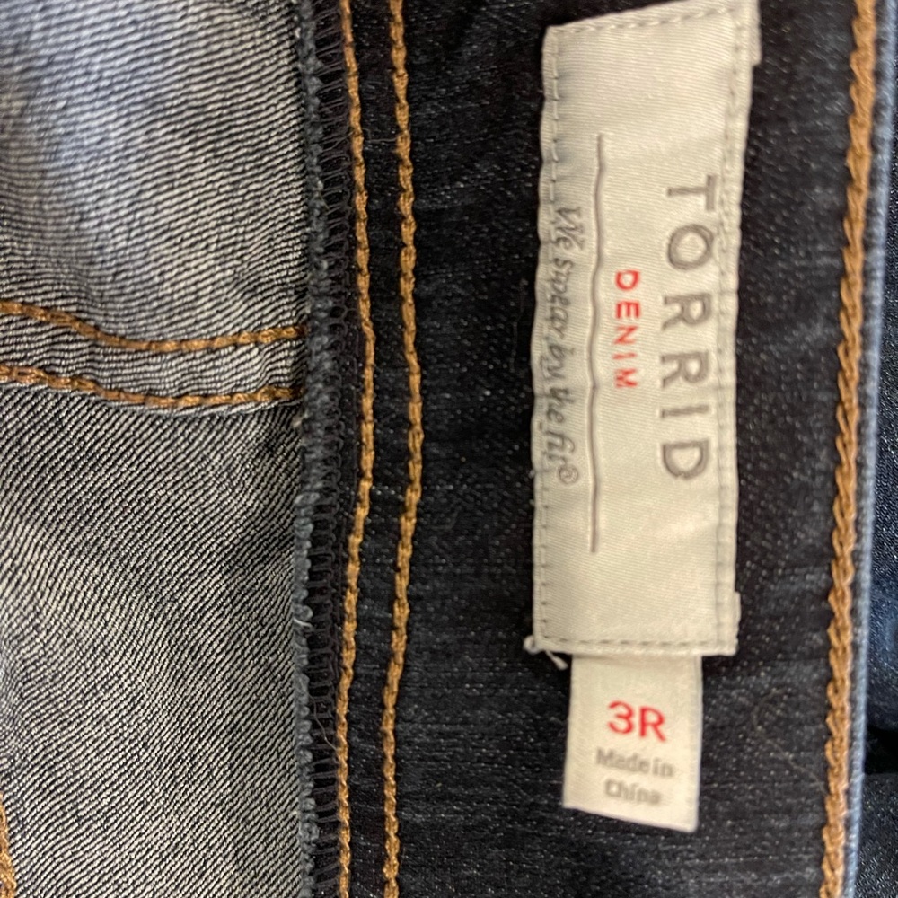 Torrid skinny Dark blue jeans